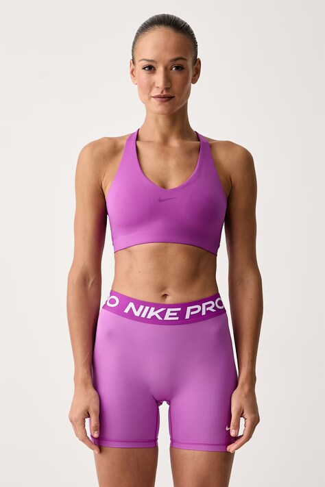 Nike Biustonosz sportowy Universa fioletowy IB9830.551