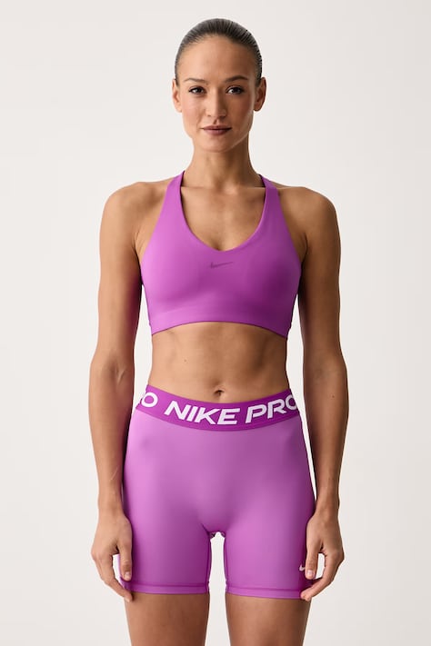 Nike Biustonosz sportowy Universa fioletowy IB9830.551