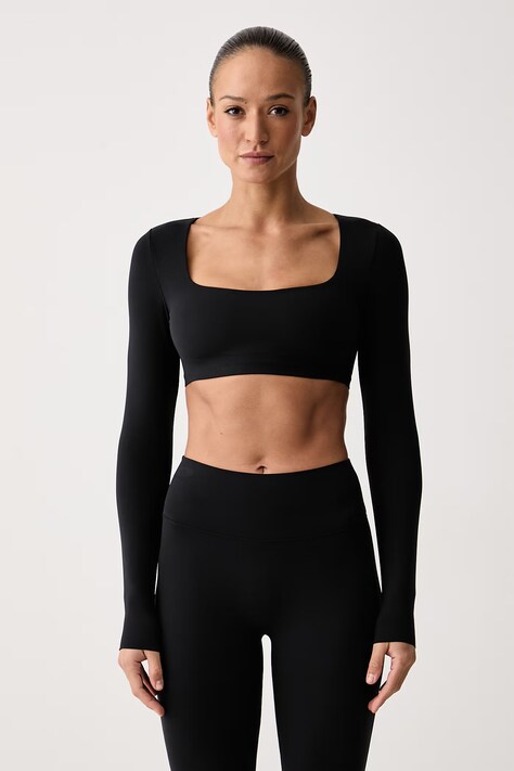 Nike Longsleeve do jogi damski Zenvy czarny IO3117.010