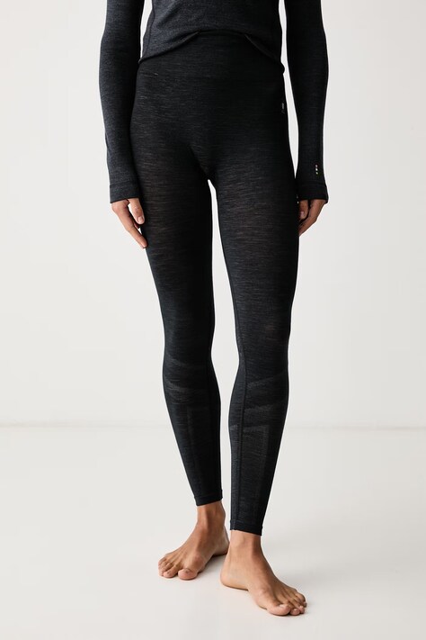 Smartwool Legginsy termoaktywne damskie z wełną merino czarne SW0030540011