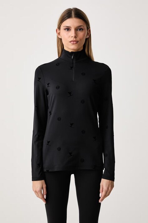 Sportalm Longsleeve funkcyjny damski Helsinki czarny 300059