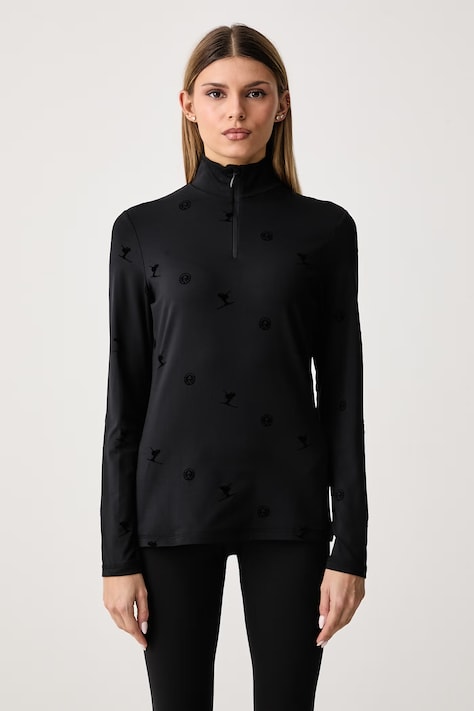 Sportalm Longsleeve funkcyjny damski Helsinki czarny 300059