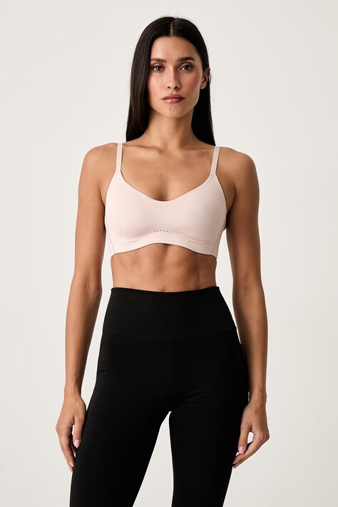 Nike Biustonosz Alate Minimalist beżowy FQ3550.207