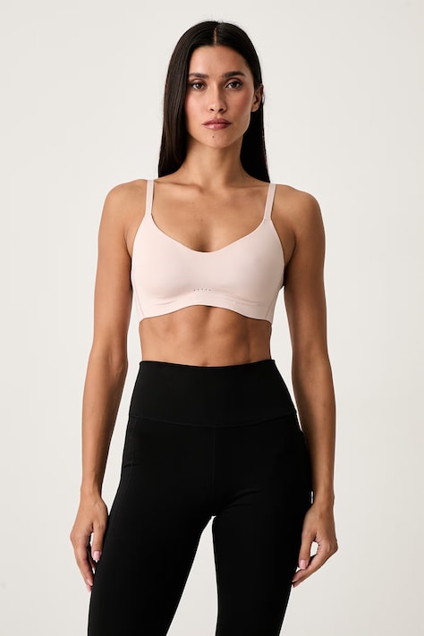 Nike Biustonosz Alate Minimalist beżowy FQ3550.207