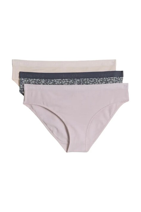 Marc O'Polo Figi damskie bawełniane z elastanem 3-pack multicolor 10228522