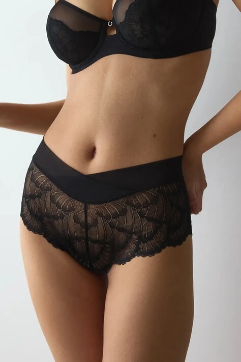 Triumph Brazyliany damskie koronkowe czarne 10228674