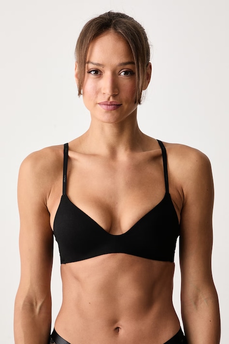HUGO Сутиен тип бралет HUGO ID BRALETTE PAD черен 50557078