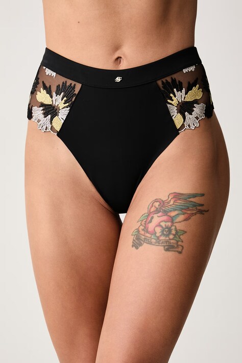 BOSS Бразиліани жіночі DAHLIA_HW THONG чорні 50570087