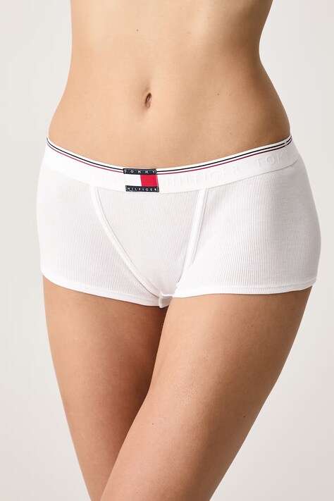 Tommy Hilfiger Μποξεράκι γυναικείο με βαμβάκι λευκό UW0UW06703