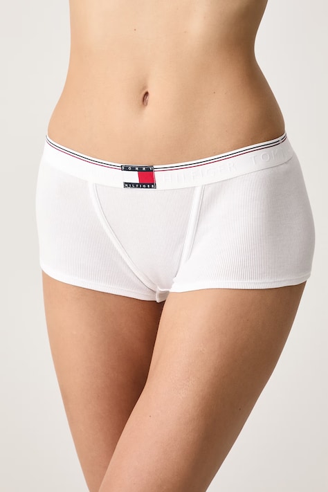 Tommy Hilfiger Μποξεράκι γυναικείο με βαμβάκι λευκό UW0UW06703