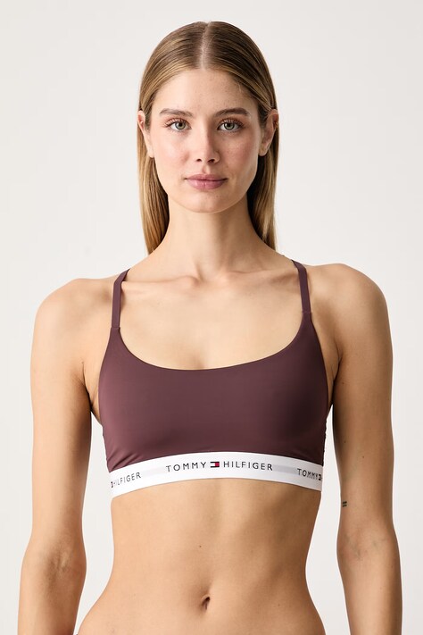 Tommy Hilfiger Σουτιέν καφέ UW0UW06635