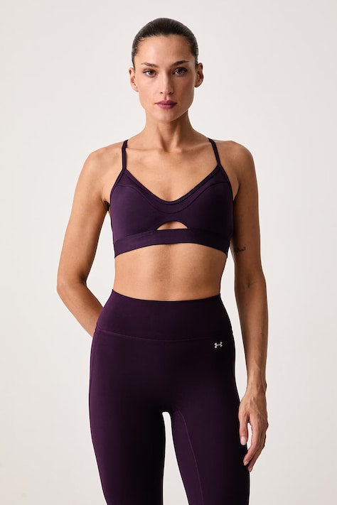 Under Armour Sportovní podprsenka Strappy Bralette fialová 6013743