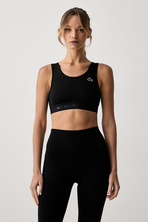 Lacoste Biustonosz sportowy czarny IF0133