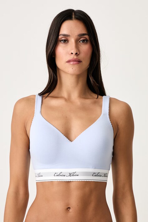Calvin Klein Underwear Sutien triunghi albastru LV00QF9071