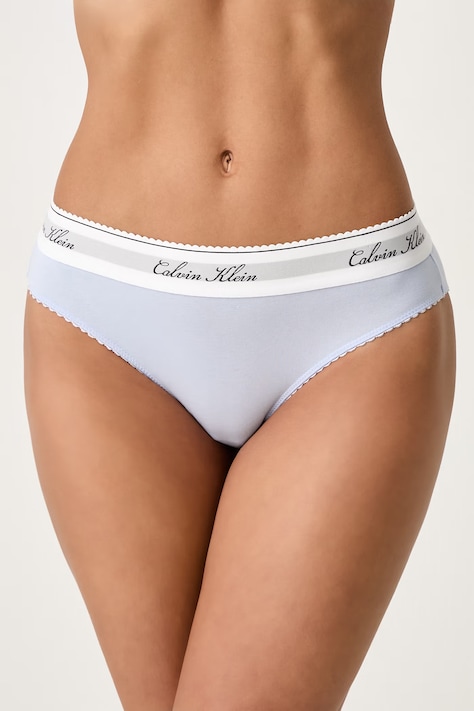 Calvin Klein Underwear Chiloți full brief pentru femei cu bumbac albaștri LV00QF9073