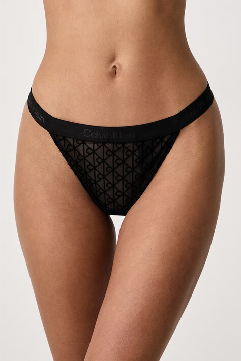 Calvin Klein Underwear Прашки дамски черни LV00QF9091