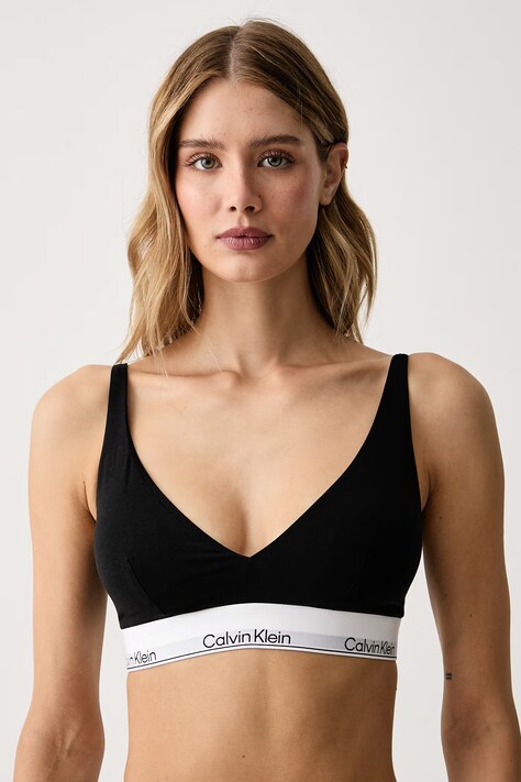 Calvin Klein Underwear Trojuholníková podprsenka s modalom čierna LV00QF8990