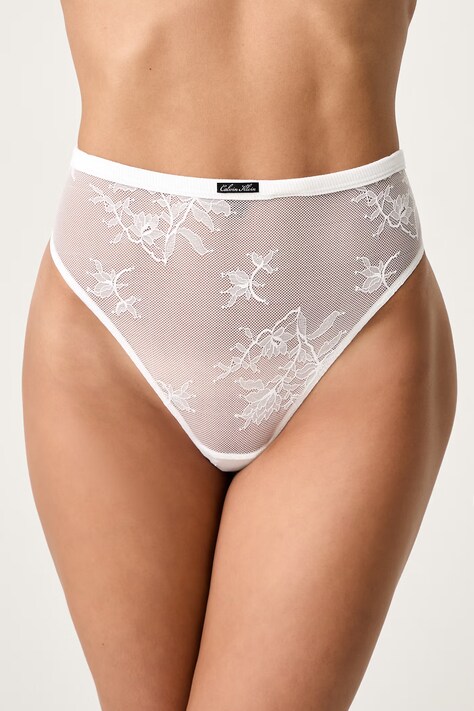 Calvin Klein Underwear Chiloți brazilieni pentru femei albi LV00QF9104