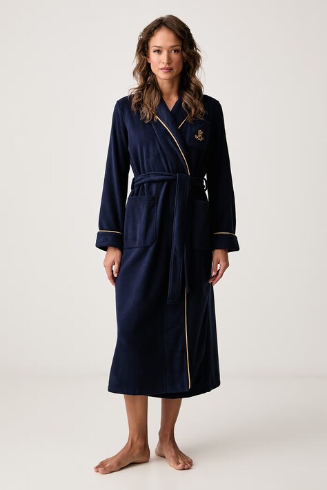 Lauren Ralph Lauren Szlafrok damski granatowy ILN52564