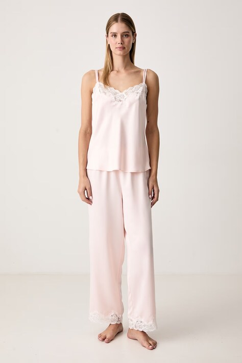 Lauren Ralph Lauren Piżama damska różowa ILN91684
