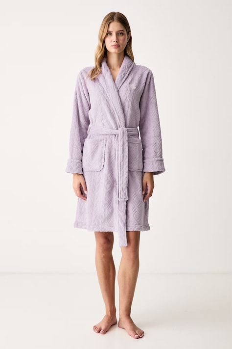 Lauren Ralph Lauren Halat de baie pentru femei violet ILN42534