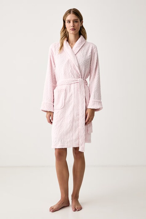 Lauren Ralph Lauren Szlafrok damski różowy ILN42534