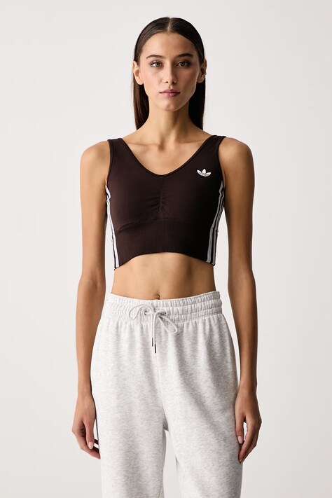 adidas Originals Sutien sport Essentials Seamless maro KZ4107