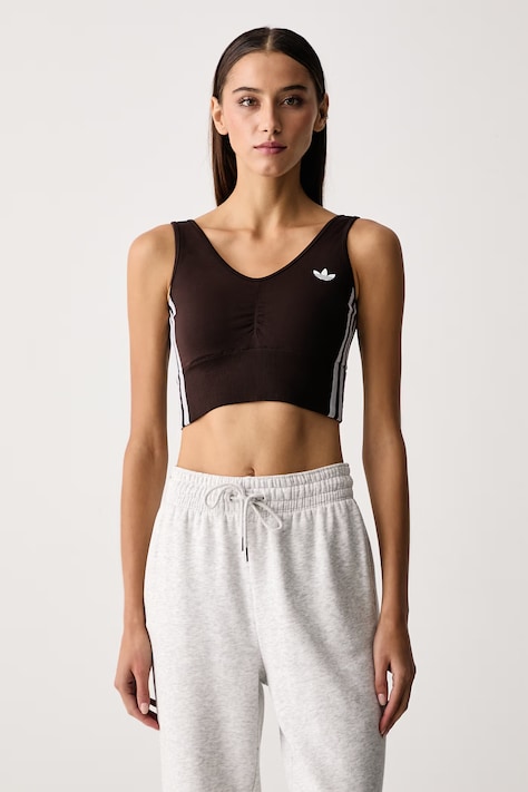 adidas Originals Sutien sport Essentials Seamless maro KZ4107