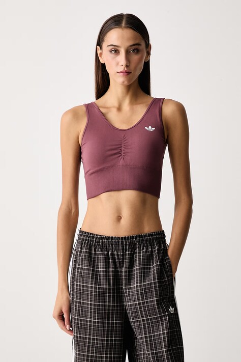 adidas Originals Sutien sport Essentials Seamless roz KU9730