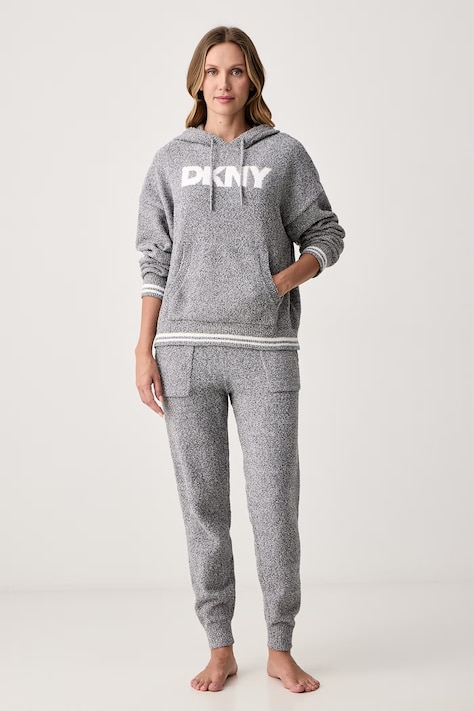 DKNY Piżama dwuczęściowa damska szara YI80144