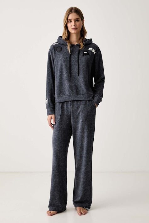 DKNY Piżama damska granatowa YI90130