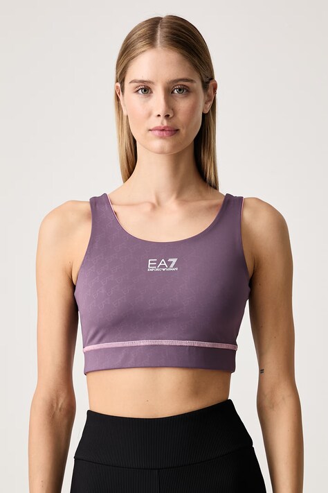 EA7 Emporio Armani Biustonosz sportowy fioletowy AF21580.7W001525