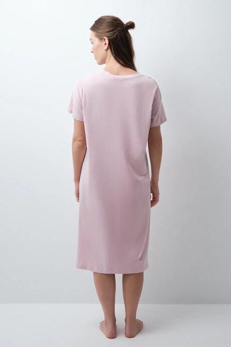 women'secret Koszula nocna damska bawełniana różowa 4444828
