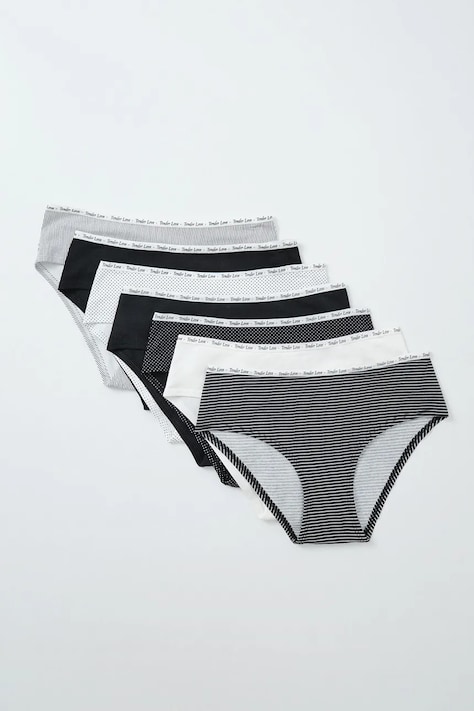 women'secret Figi damskie z bawełną 7-pack multicolor 4934584