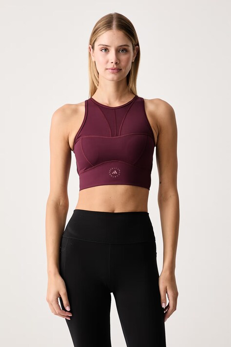adidas by Stella McCartney Спортивний бюстгальтер фіолетовий KR6160