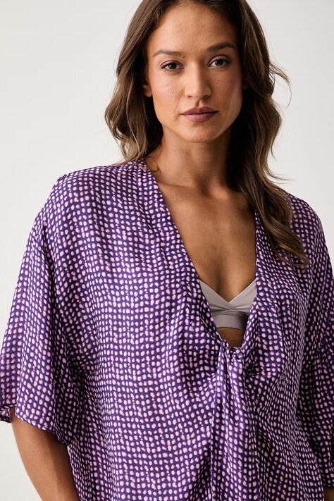 women'secret narzutka plażowa damska brązowa 5544259