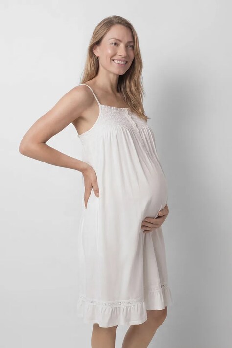 women'secret νυχτικό γυναικείο με μοντάλ μπεζ 3634149
