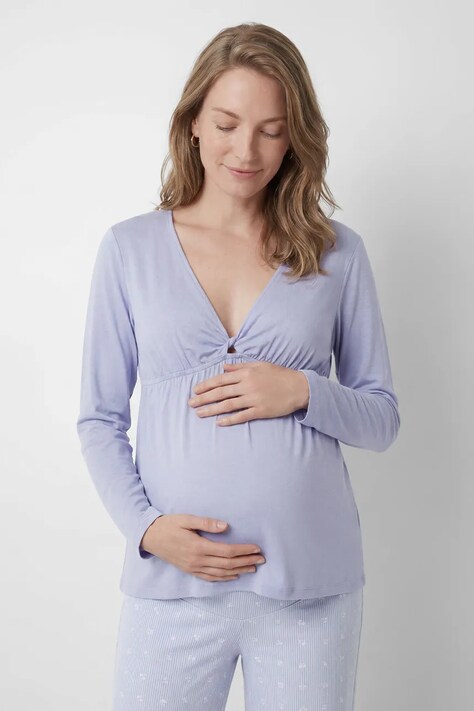 women'secret δύο τεμαχίων γυναικεία με βισκόζη μπλε 4464357