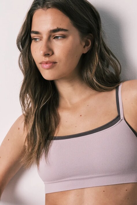 women'secret Top bieliźniany fioletowy 5104047