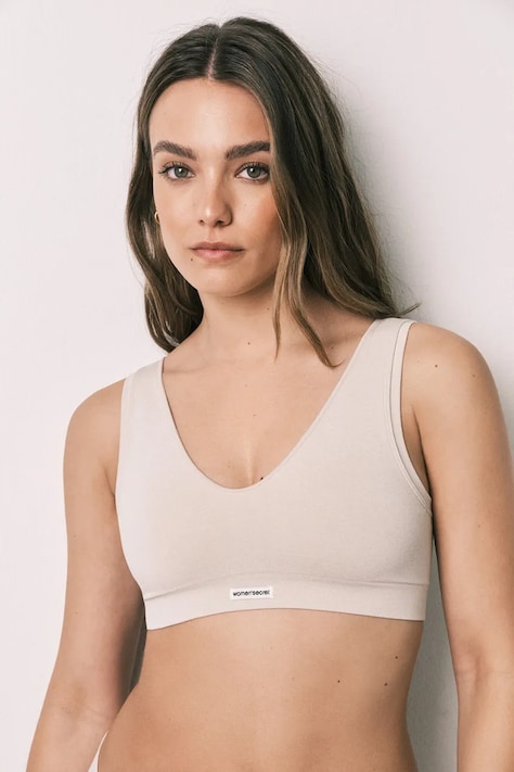 women'secret Top bieliźniany beżowy 5104059