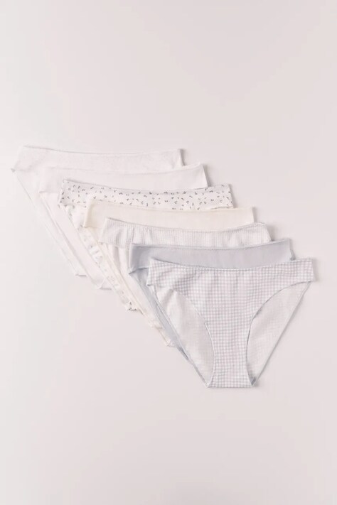 women'secret бикини дамски от памук 7 броя многоцветни 4934524