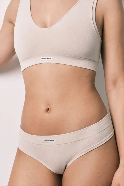 women'secret Stringi damskie beżowe 5124043