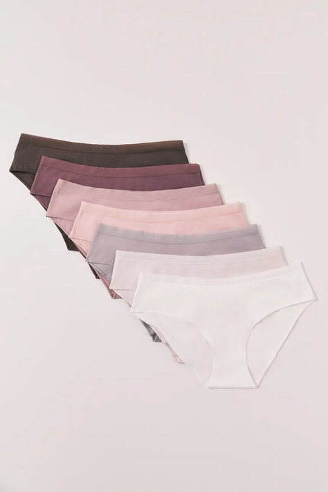 women'secret figi damskie z bawełną 7-pack multicolor 4934541