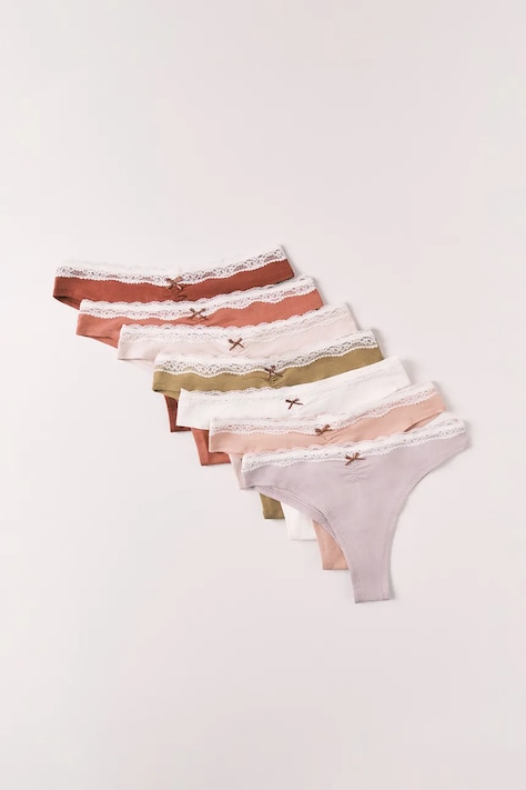 women'secret brazilky dámske s bavlnou 7-pak viacfarebné 4934526
