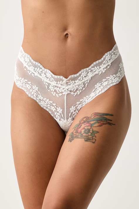 women'secret brazilky dámské krajkové béžové 8324066