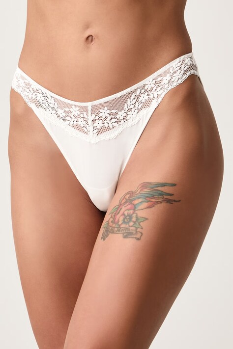 women'secret Figi z modalem beżowe 8324074