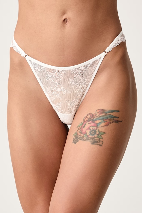 women'secret Brazyliany damskie koronkowe beżowe 8324059
