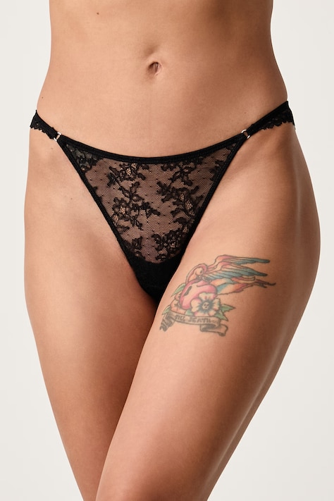 women'secret Brazyliany damskie koronkowe czarne 8324057