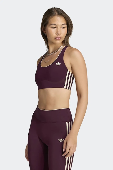 adidas Performance biustonosz sportowy Originals Sport fioletowy KU4358
