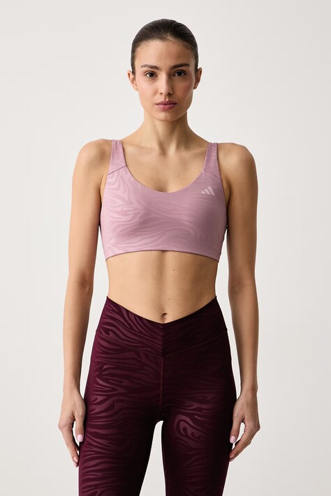 adidas Performance Biustonosz sportowy All Me Essentials fioletowy KG0403